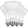 Sunperian BR30 LED Flood Light Bulbs 8.5W (65W Equivalent) 800LM Dimmable E26 Base 4-Pack SP34017-4PK